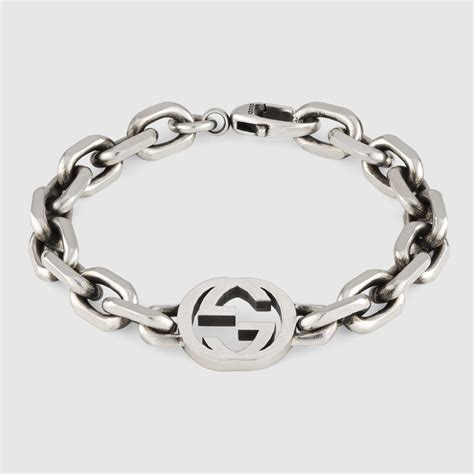 braccial gucci argento